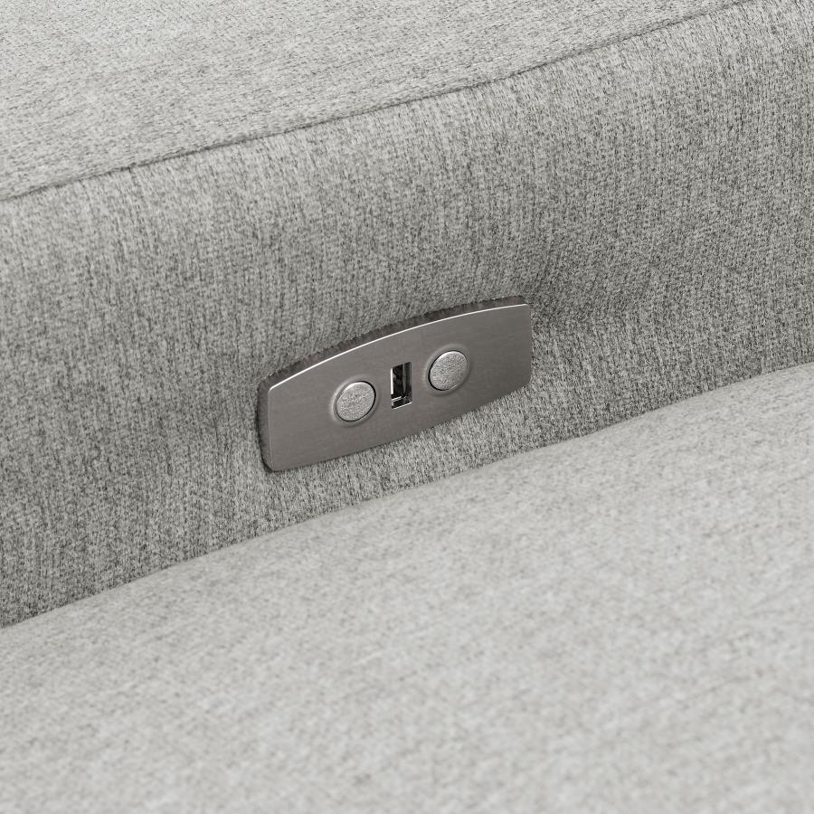 Collins Modular Power Sofa Grey view 10