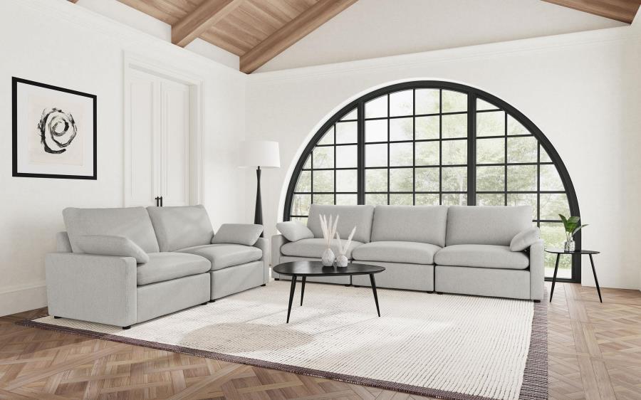Collins Modular Power Sofa Grey view 13