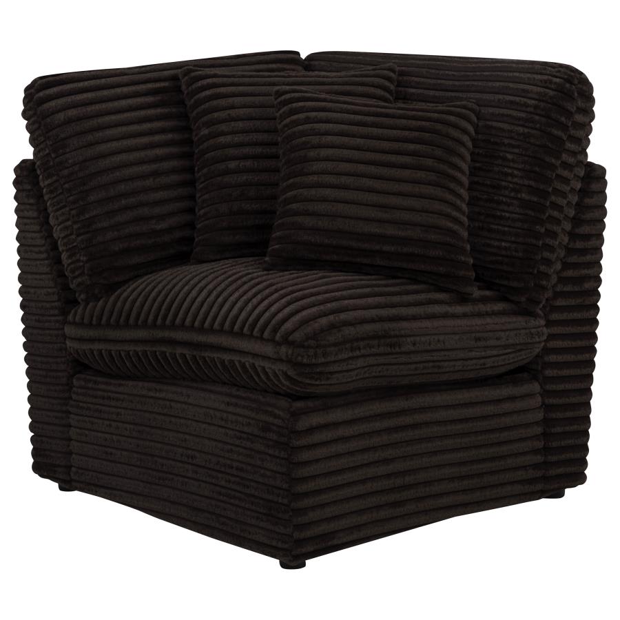 Collins 6-piece Modular Power Reclining Sectional Chocolate Brown view 10