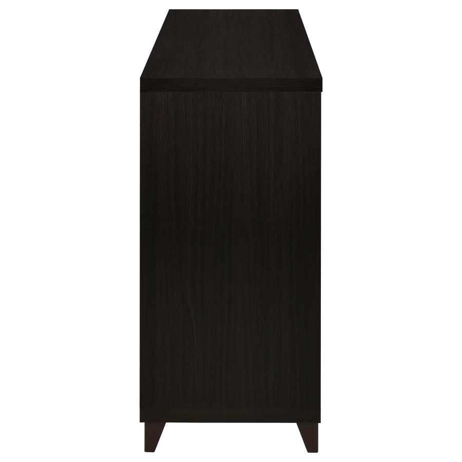Lewes 2-door Engineered Wood 60-inch TV Stand Cappuccino view 8