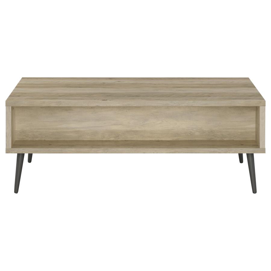 Welsh 2-piece Coffee and End Table Set Distressed Pine view 12