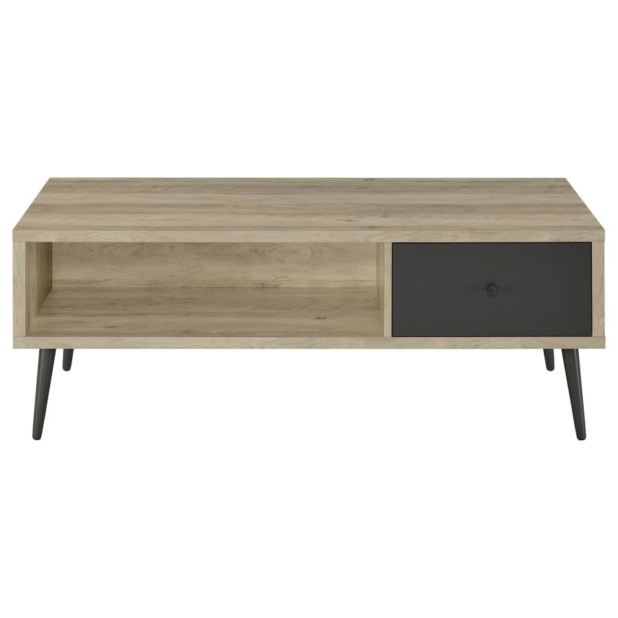 Welsh 2-piece Coffee and End Table Set Distressed Pine view 10