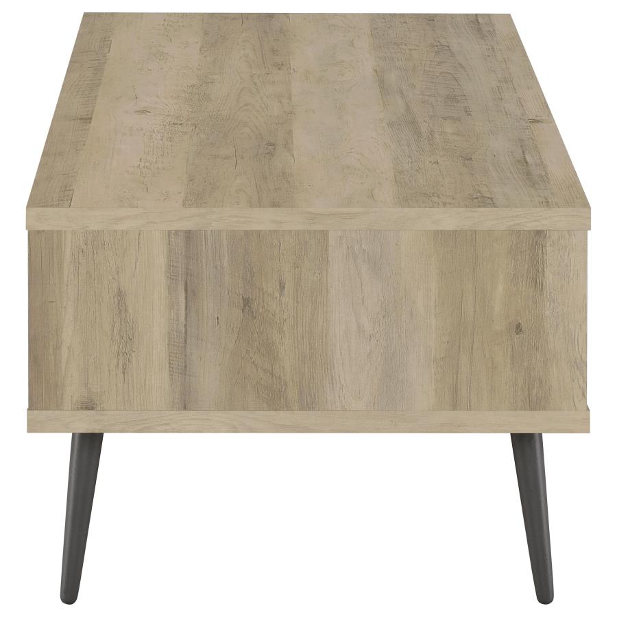 Welsh 2-piece Coffee and End Table Set Distressed Pine view 11