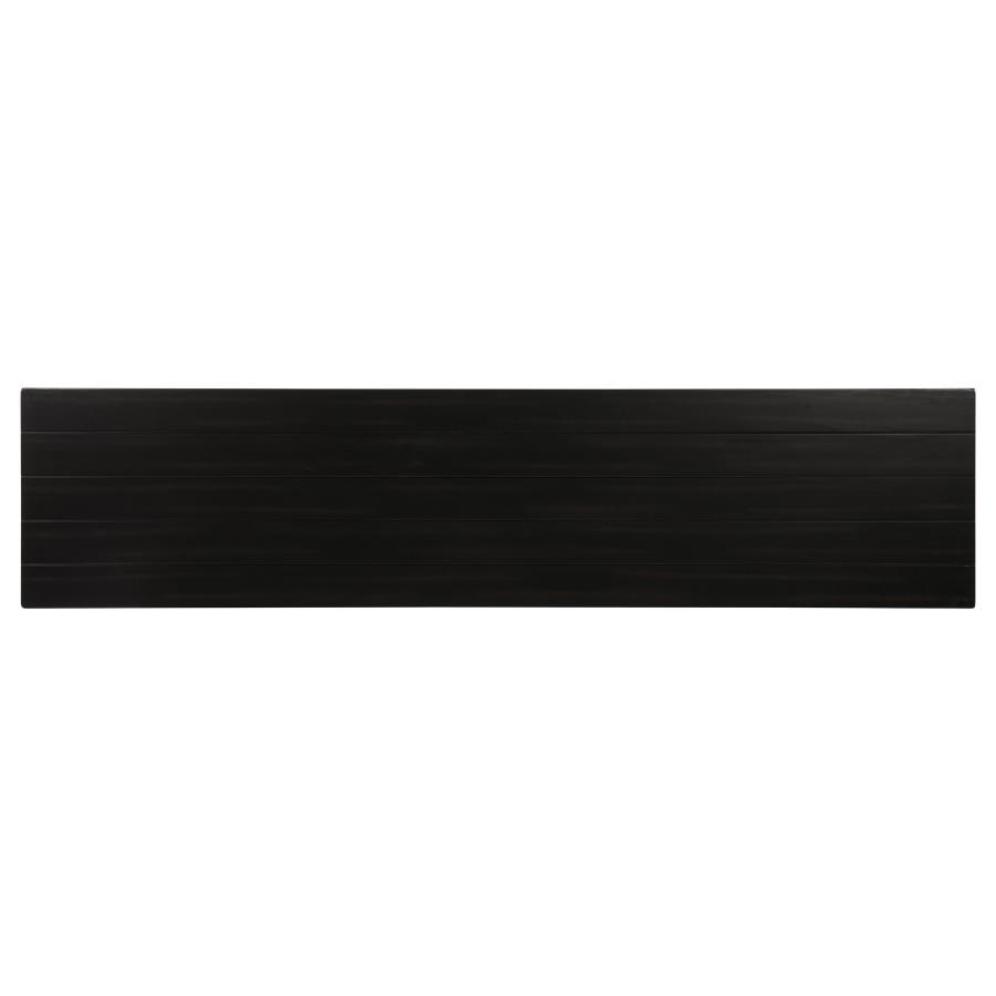 Concord 2-door 60-inch TV Stand Console Distressed Java view 11