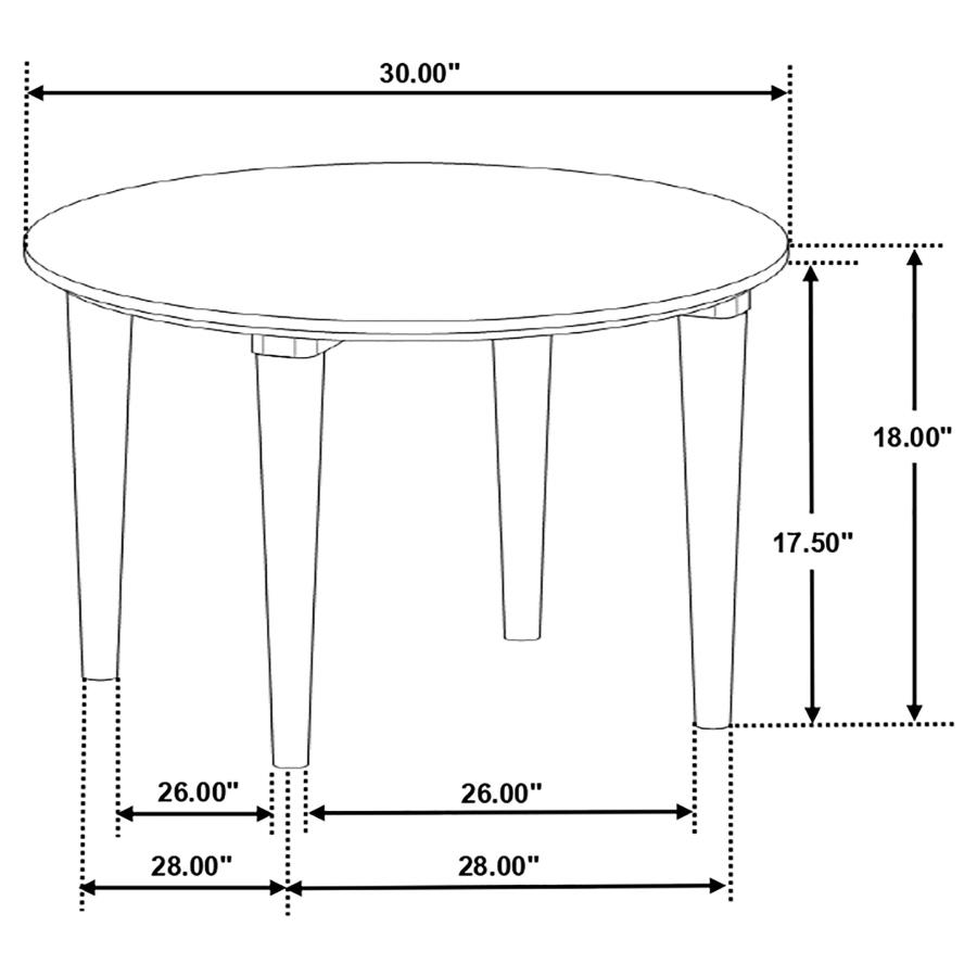 Aldis 3-piece Coffee and End Table Set White view 10