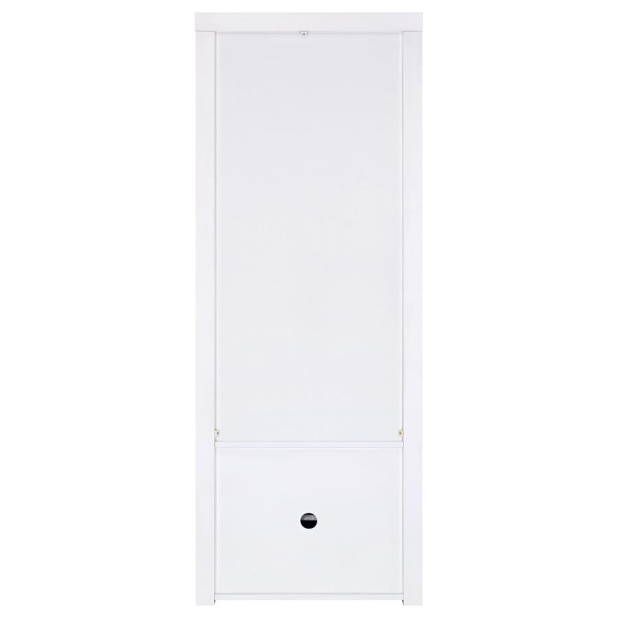 Jude 3-piece 71-inch TV Entertainment Center White High Gloss view 13