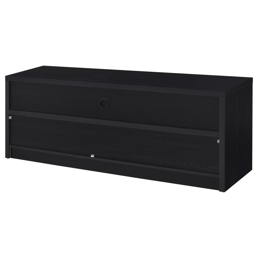 Rutland 59-inch 3-drawer TV Stand Media Console Black view 8