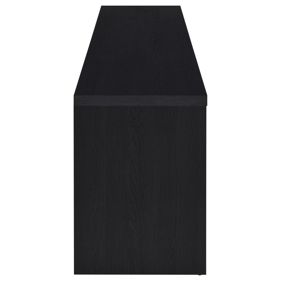 Winfield 60-inch 2-door TV Stand Media Console Black view 9