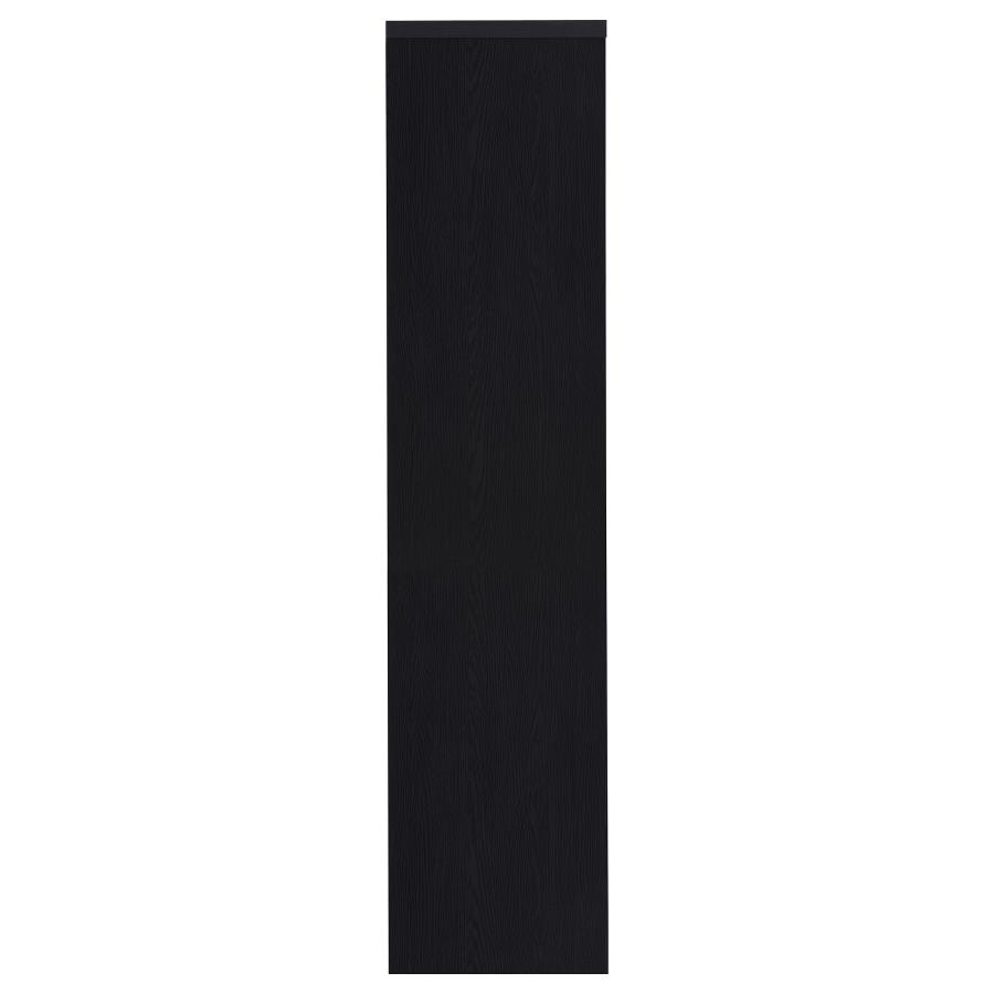 Winfield 3-sheld Media Tower Entertainment Pier Black view 9