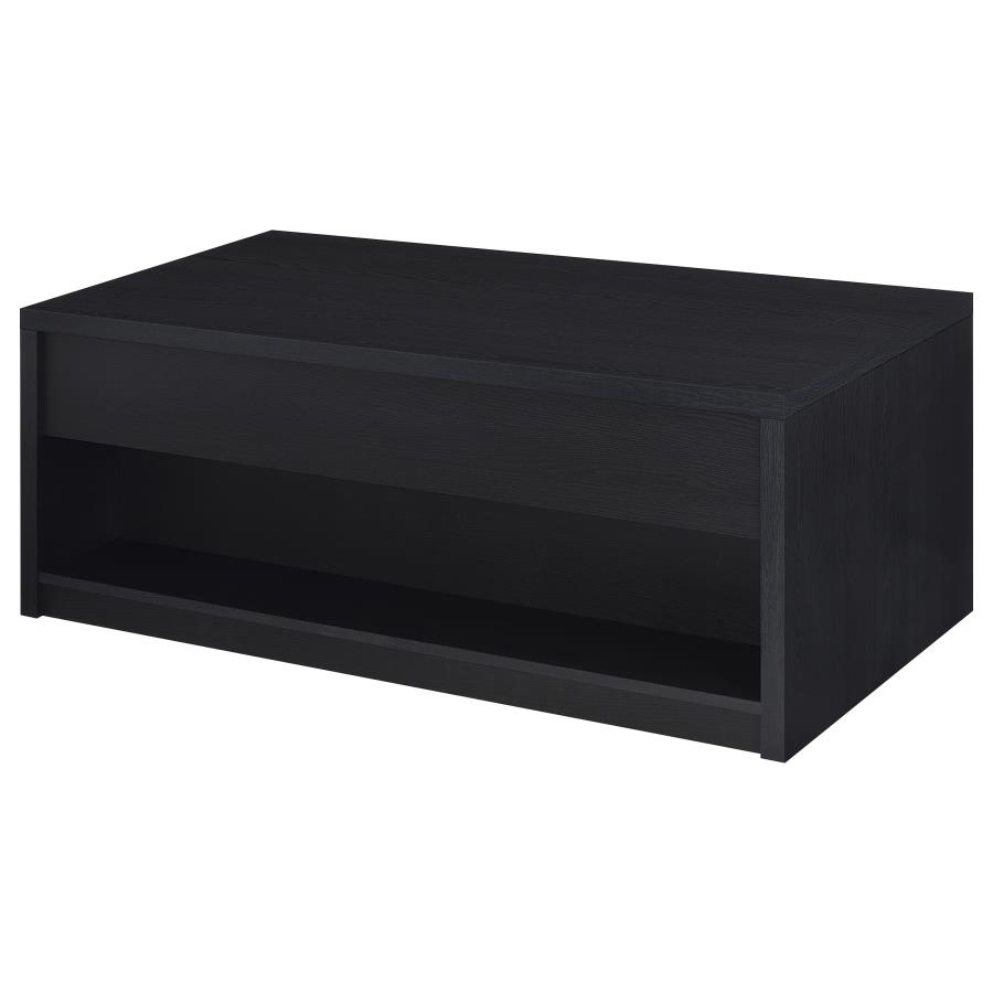 Knapp 2-piece Lift Top Coffee Table Set Black view 14