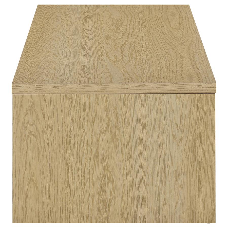 Canoga 2-piece Lift Top Cocktail Coffee Table Set Light Oak view 13