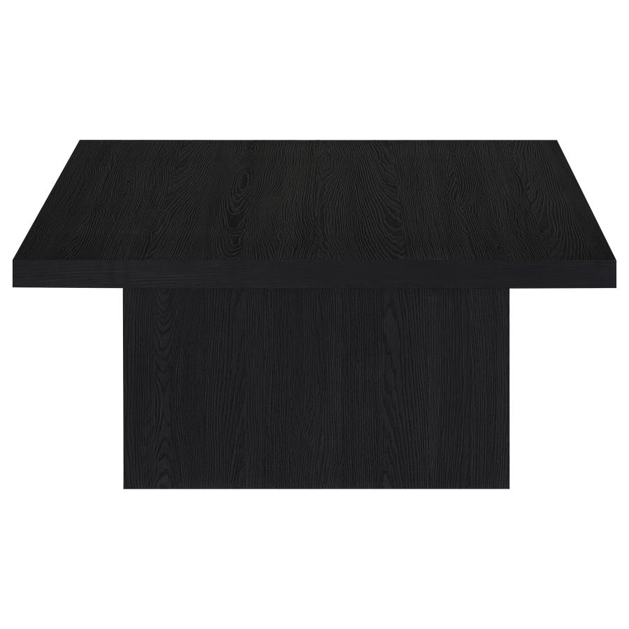 Devar 2-piece Square Cocktail Coffee End Table Set Black view 11