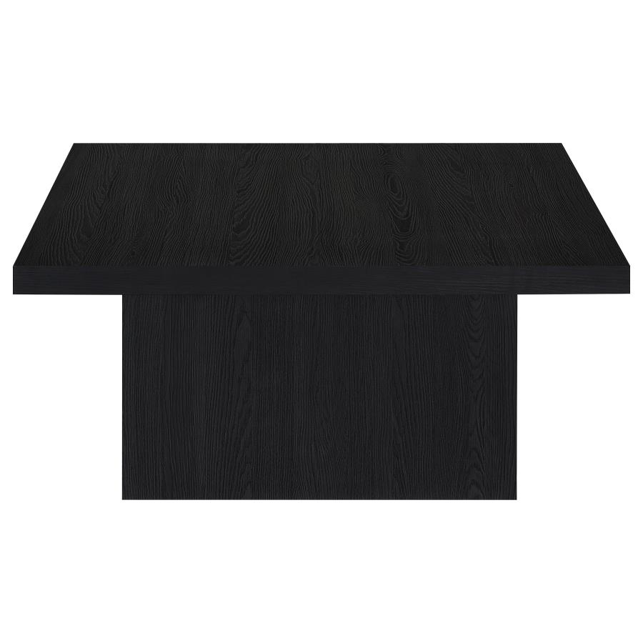 Devar 3-piece Square Cocktail Coffee End Table Set Black view 12