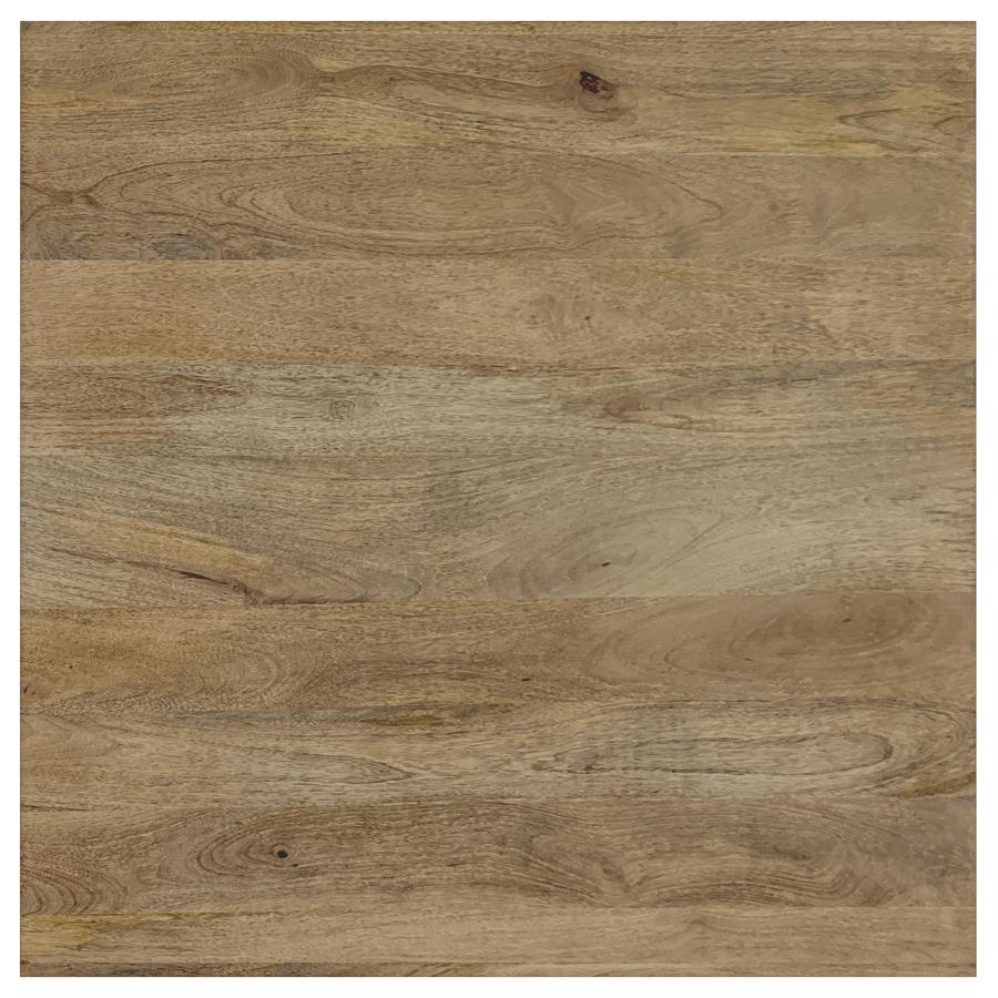 Benton Square Solid Mango Wood Coffee Table Natural view 10