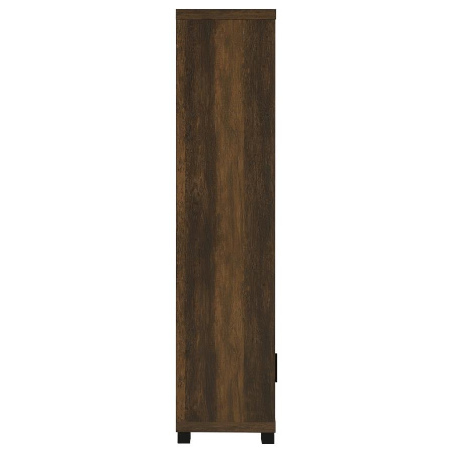 Sachin 3-shelf Engineered Wood Media Tower Dark Pine view 8