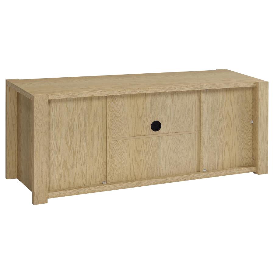 Laurelton 3-piece Entertainment Center TV Stand Light Oak view 8