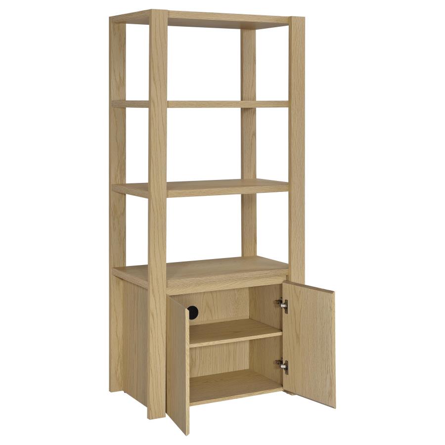 Laurelton 3-piece Entertainment Center TV Stand Light Oak view 11
