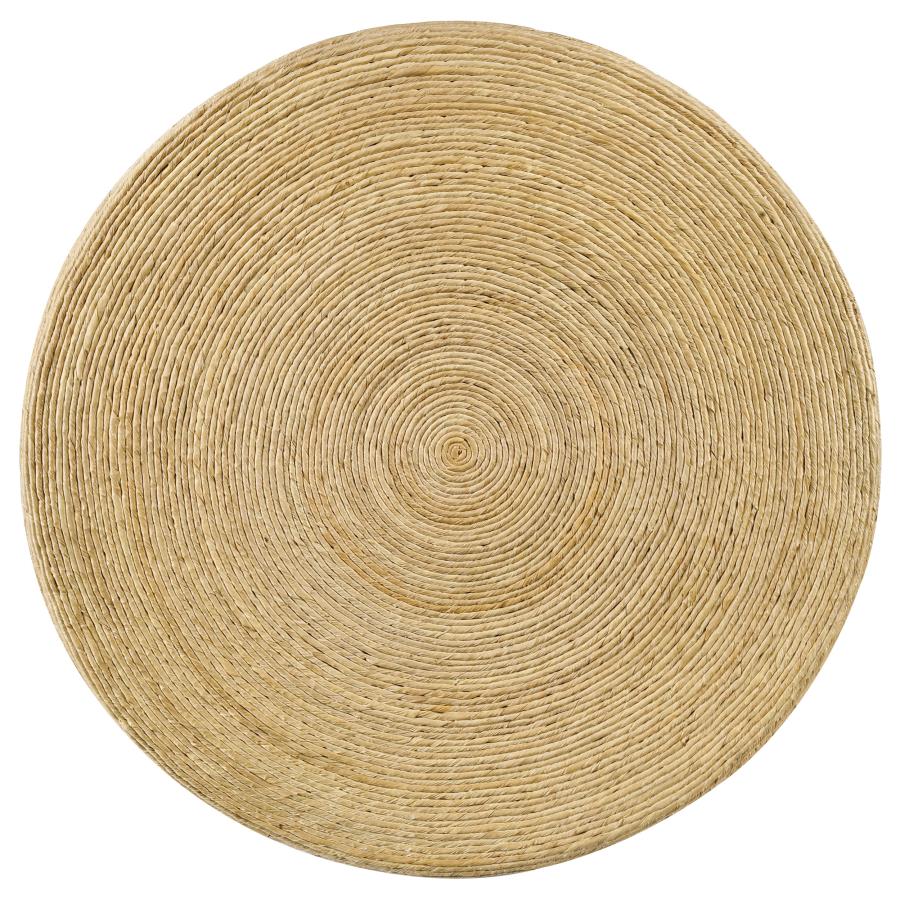 Artina 2-piece Rattan Coffee and End Table Set Natural view 8