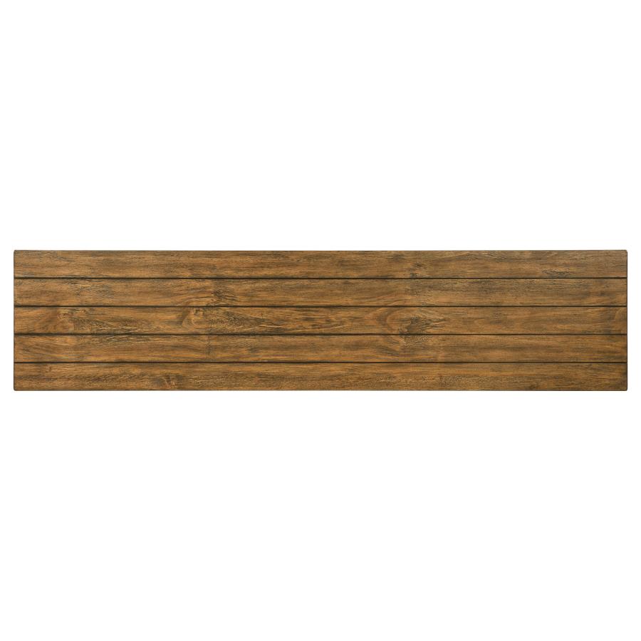 Payne 70-inch TV Stand Media Console Distressed Brown view 11