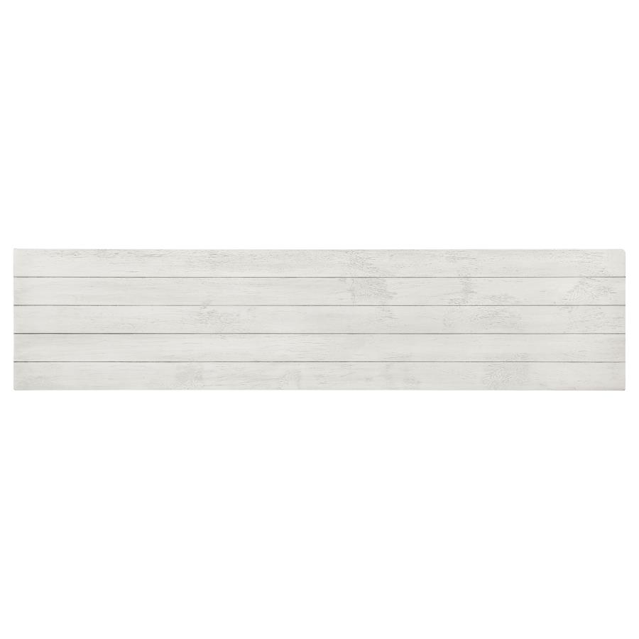 Payne 70-inch TV Stand Media Console Distressed White view 11