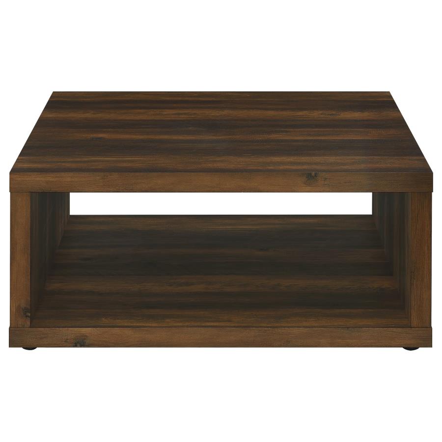 Frisco 2-piece Coffee and End Table Set Dark Pine view 9