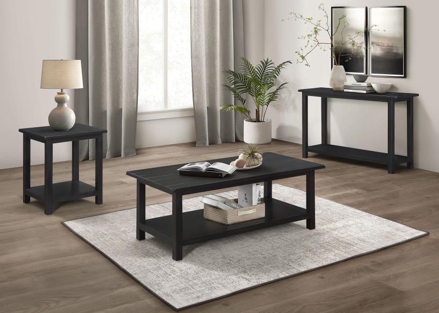 Payne Wood Entryway Sofa Console Table Java view 8