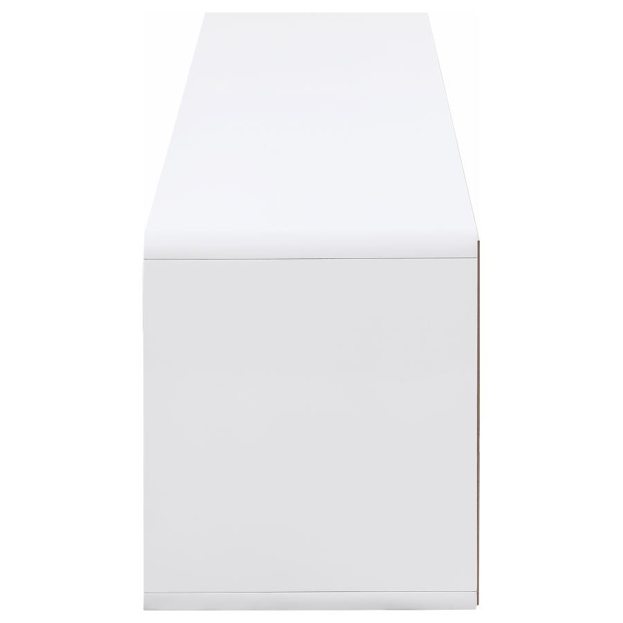 Ellice 71-inch TV Stand Media Console White view 8