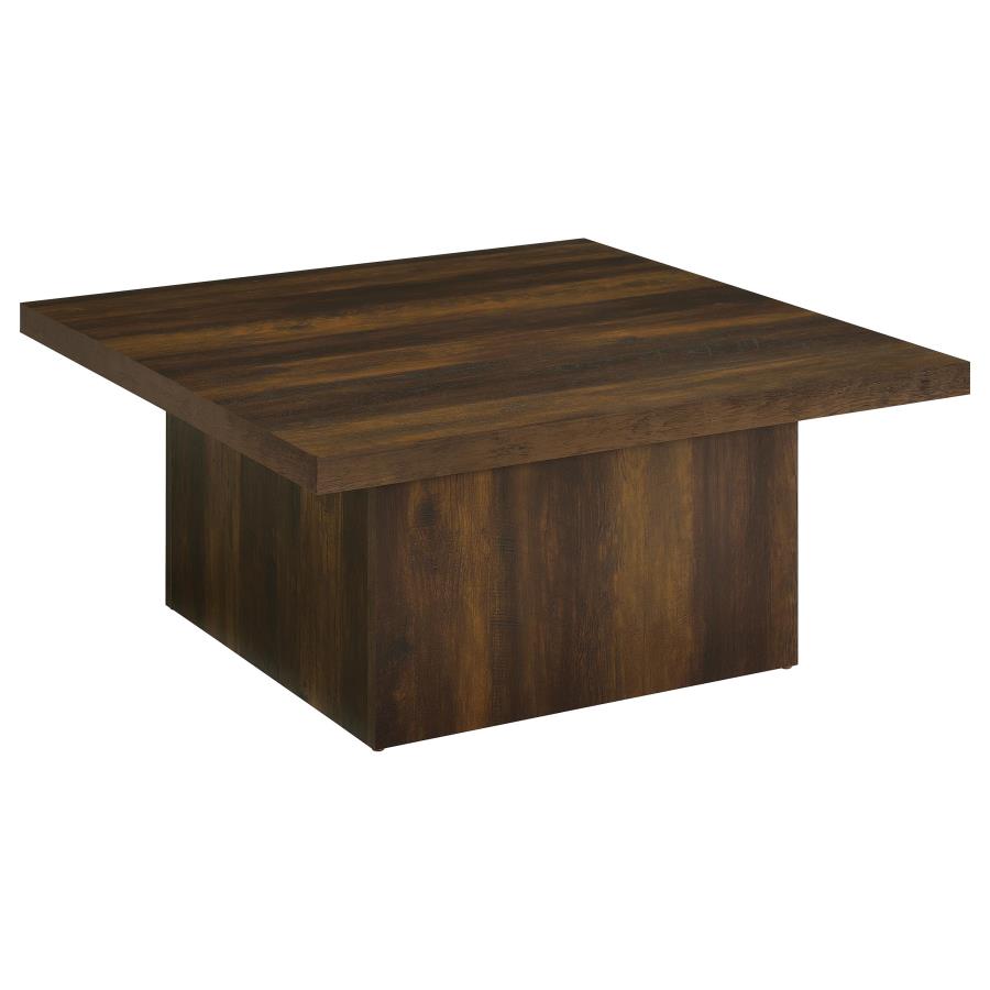 Devar 3-piece Square Coffee and End Table Set Dark Pine view 8