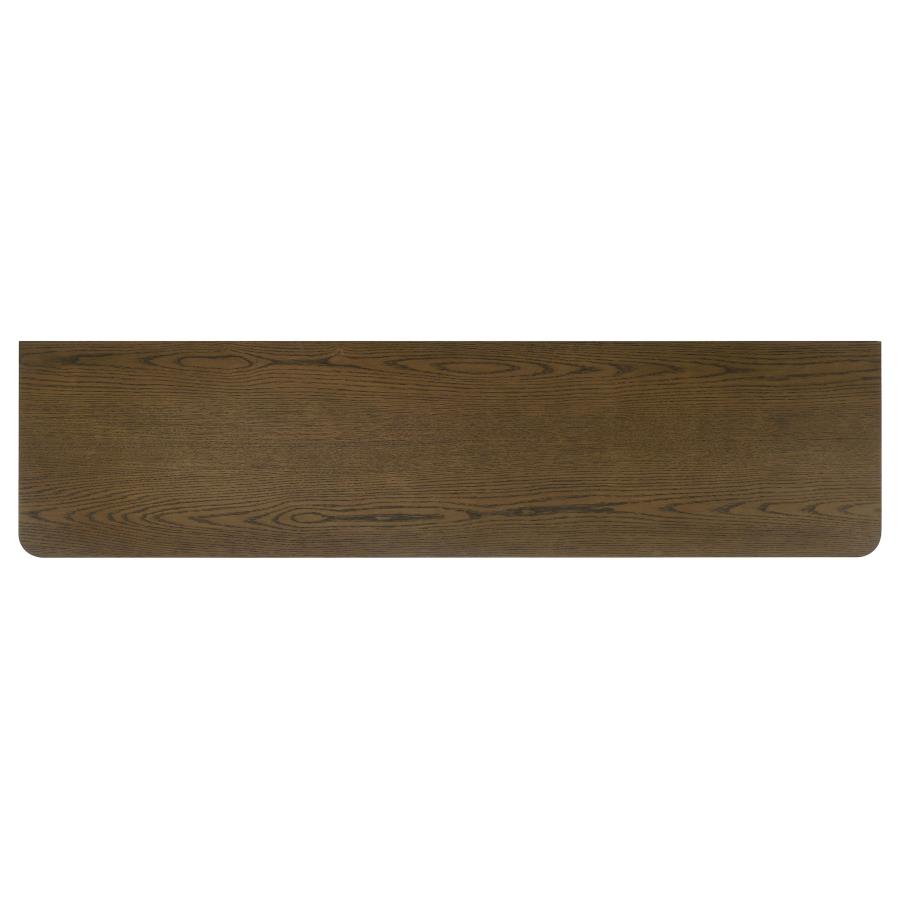 Trotter 71-inch 4-Door Wood TV Stand Media Console Brown view 12