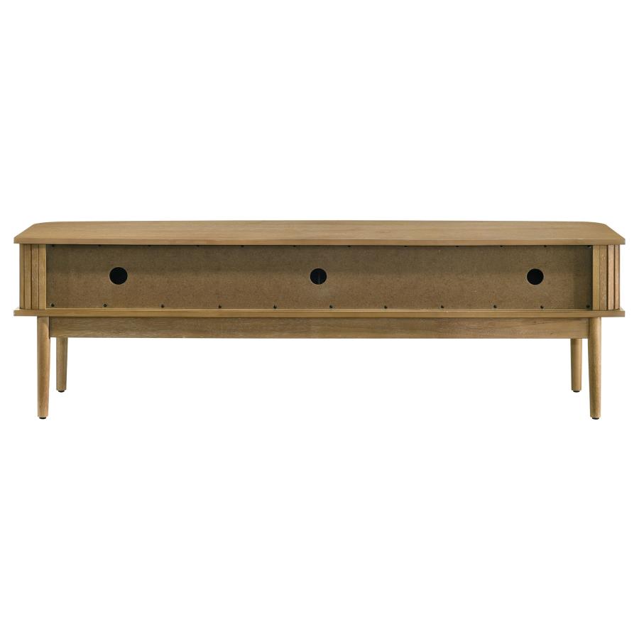 Croyden 71-inch TV Stand Media Console Weathered Natural view 8