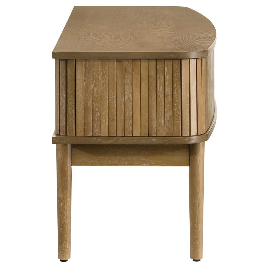 Croyden 71-inch TV Stand Media Console Weathered Natural view 10