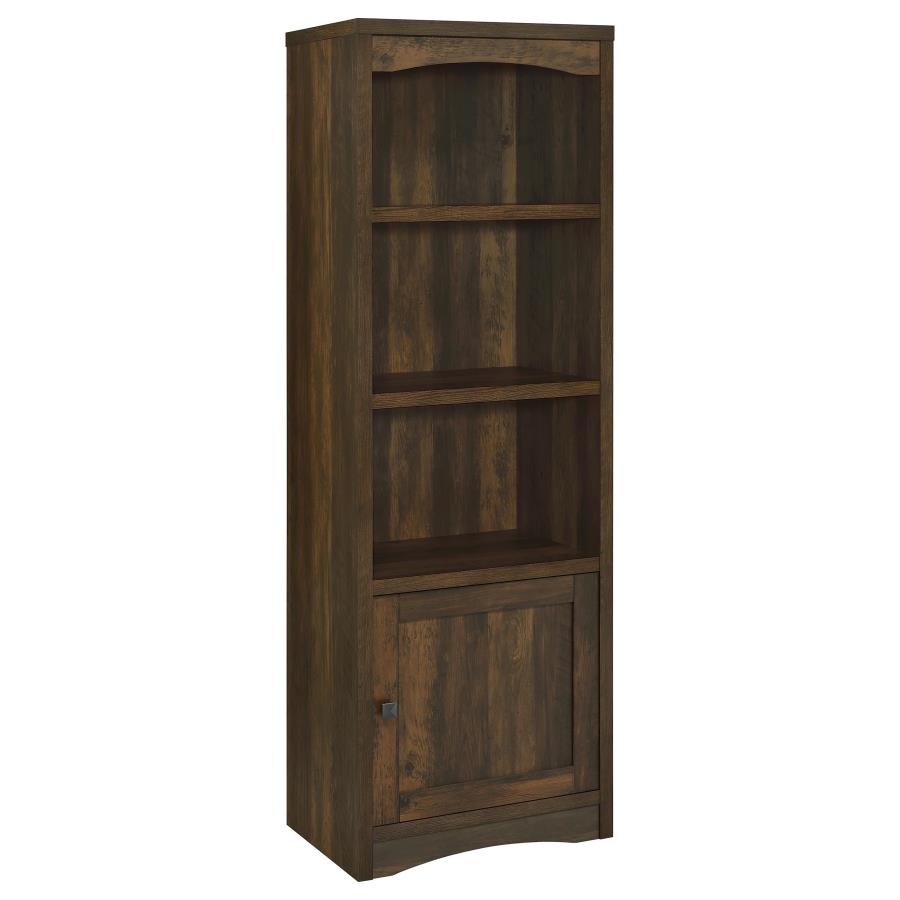 Laughlin 3-piece Entertainment Center TV Stand Dark Pine view 10