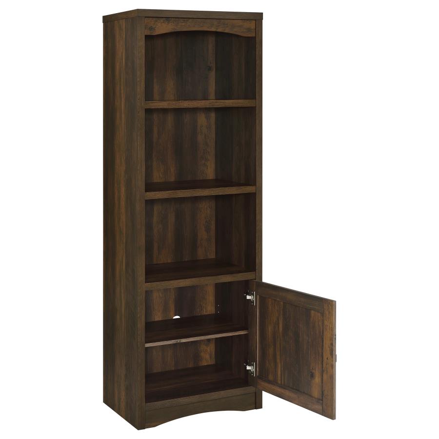 Laughlin 3-piece Entertainment Center TV Stand Dark Pine view 11