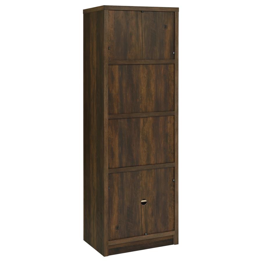 Laughlin 3-piece Entertainment Center TV Stand Dark Pine view 15