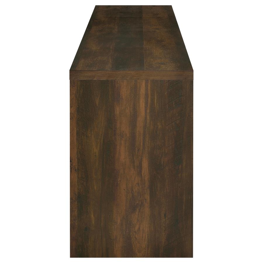 Laughlin 4-door Engineered Wood 78-inch TV Stand Dark Pine view 10