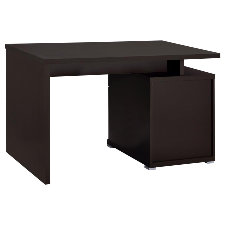 Irving 47-inch 2-drawer Office Computer Desk Cappuccino view 8
