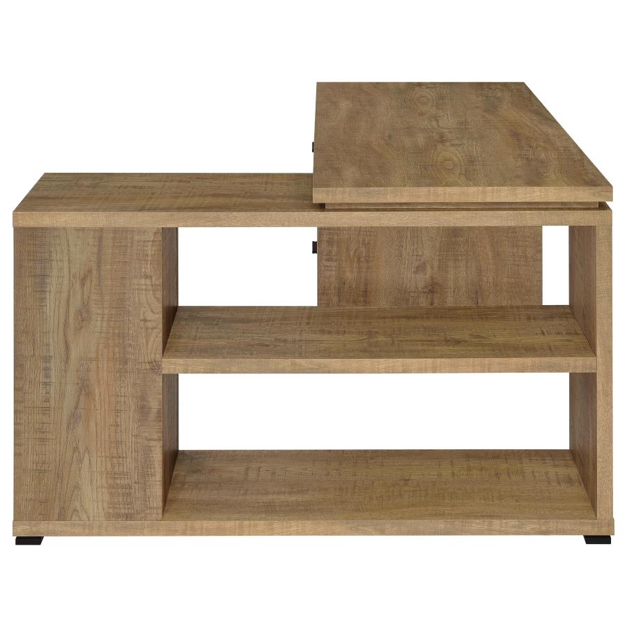 Yvette 60-inch 3-drawer L-Shape Computer Desk Mango view 8