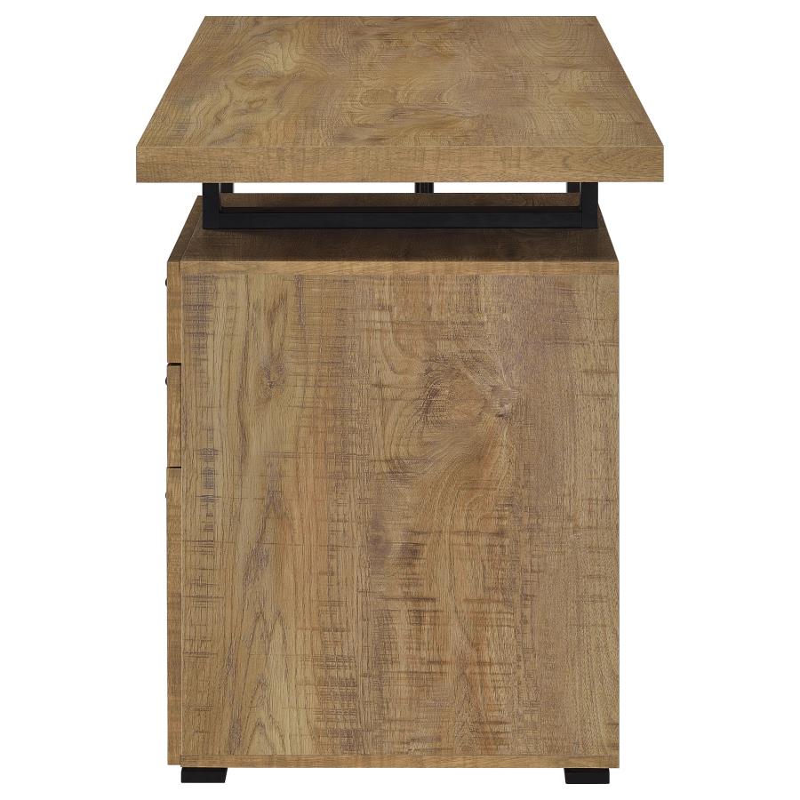Brennan 47-inch 3-drawer Office Computer Desk Mango view 9