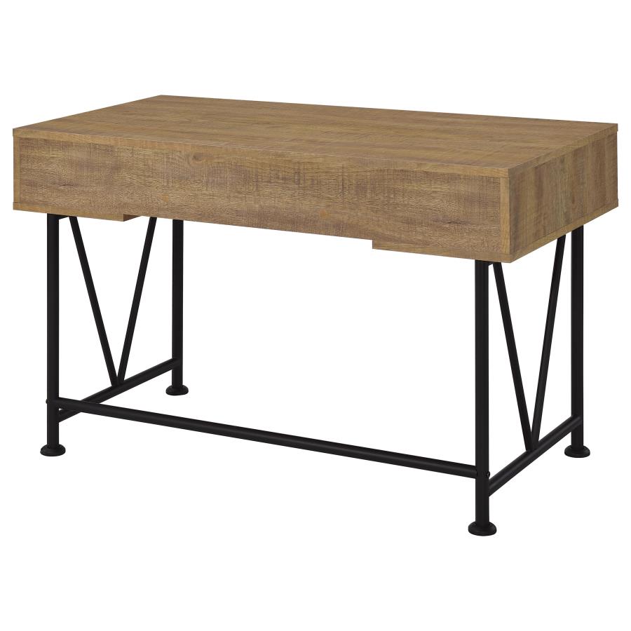 Analiese 47-inch 3-drawer Writing Desk Mango view 8