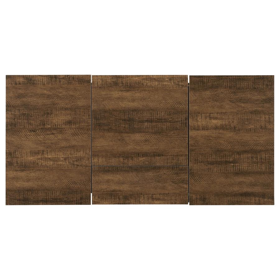 Sheeran 47-inch Writing Desk with Storage Rustic Amber view 8