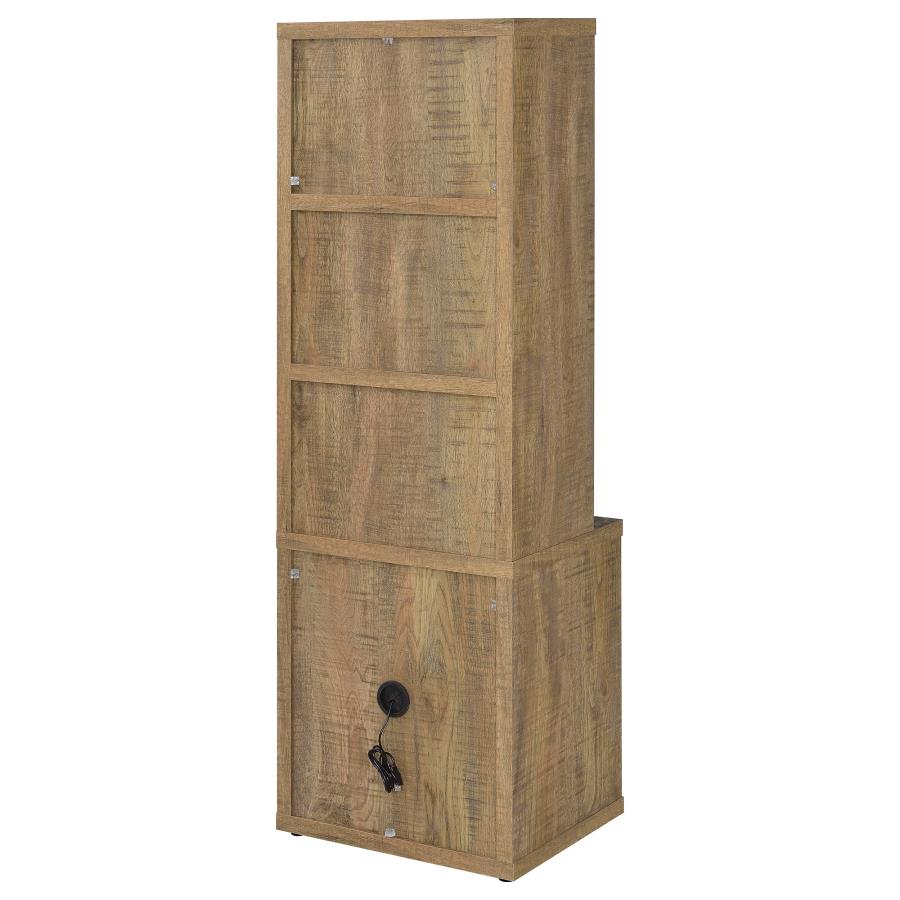 Westpark 3-piece Wall Unit Bookcase Set with USB Mango view 9