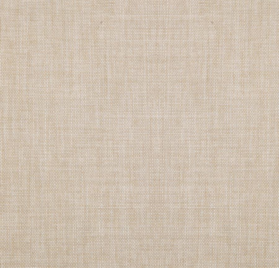 Blanchett Upholstered Bobbin Accent Chair Beige and Distressed Brown view 11