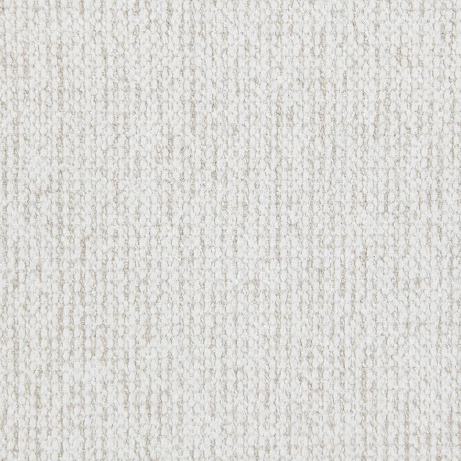 Geneva Boucle Upholstered Wood Arm Accent Chair Sand view 10