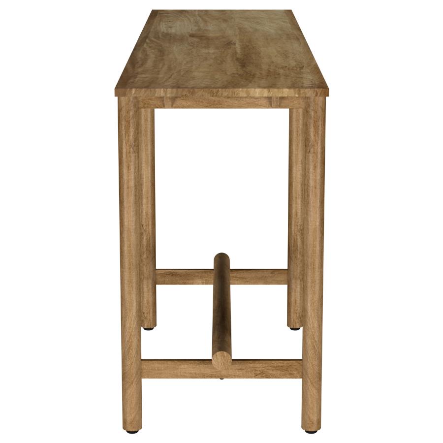 Darius Solid Wood Entryway Console Table Natural Mango view 9