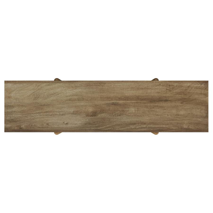 Darius Solid Wood Entryway Console Table Natural Mango view 10