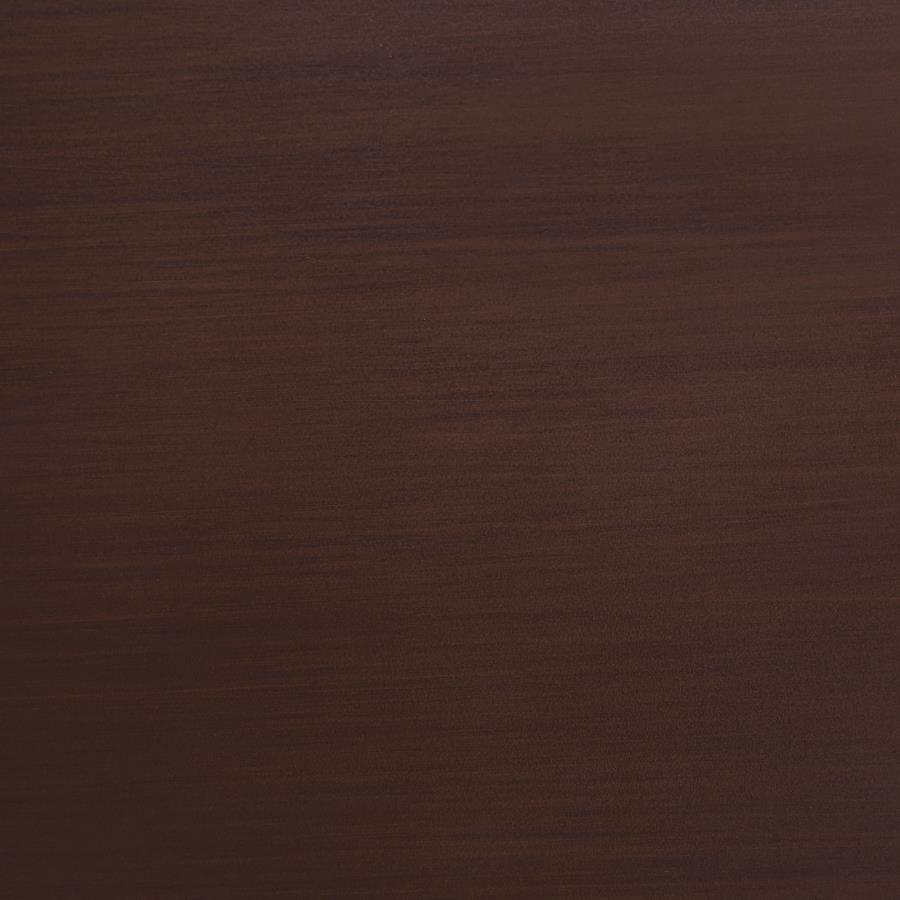 Zimmerlee 2-drawer Side Table with Shelf Rust Brown view 9