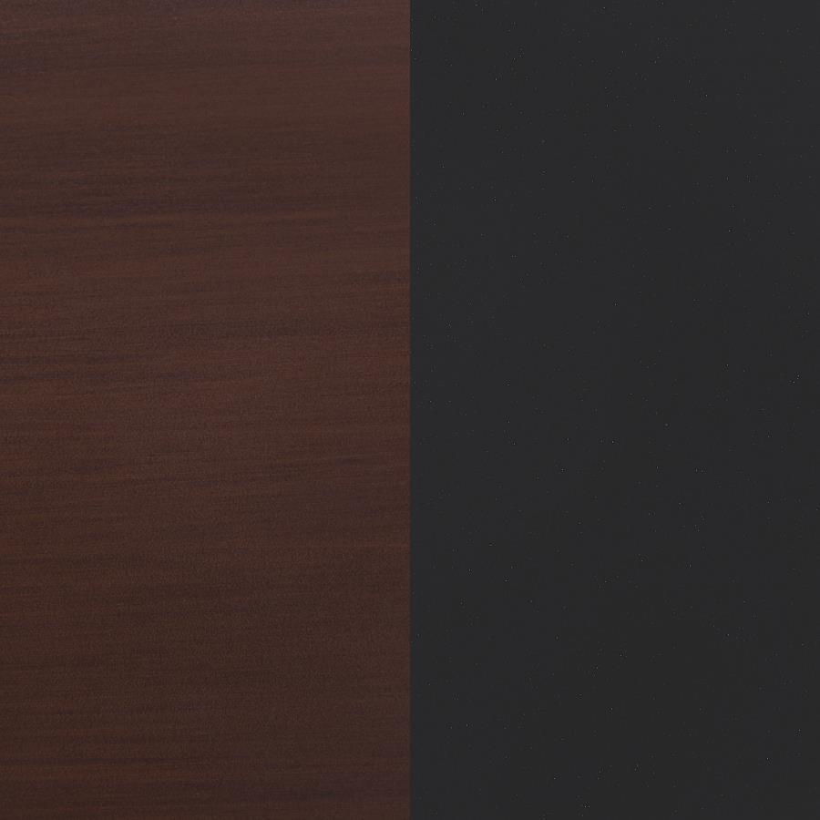 Zimmerlee 2-drawer Side Table with Shelf Rust Brown view 11