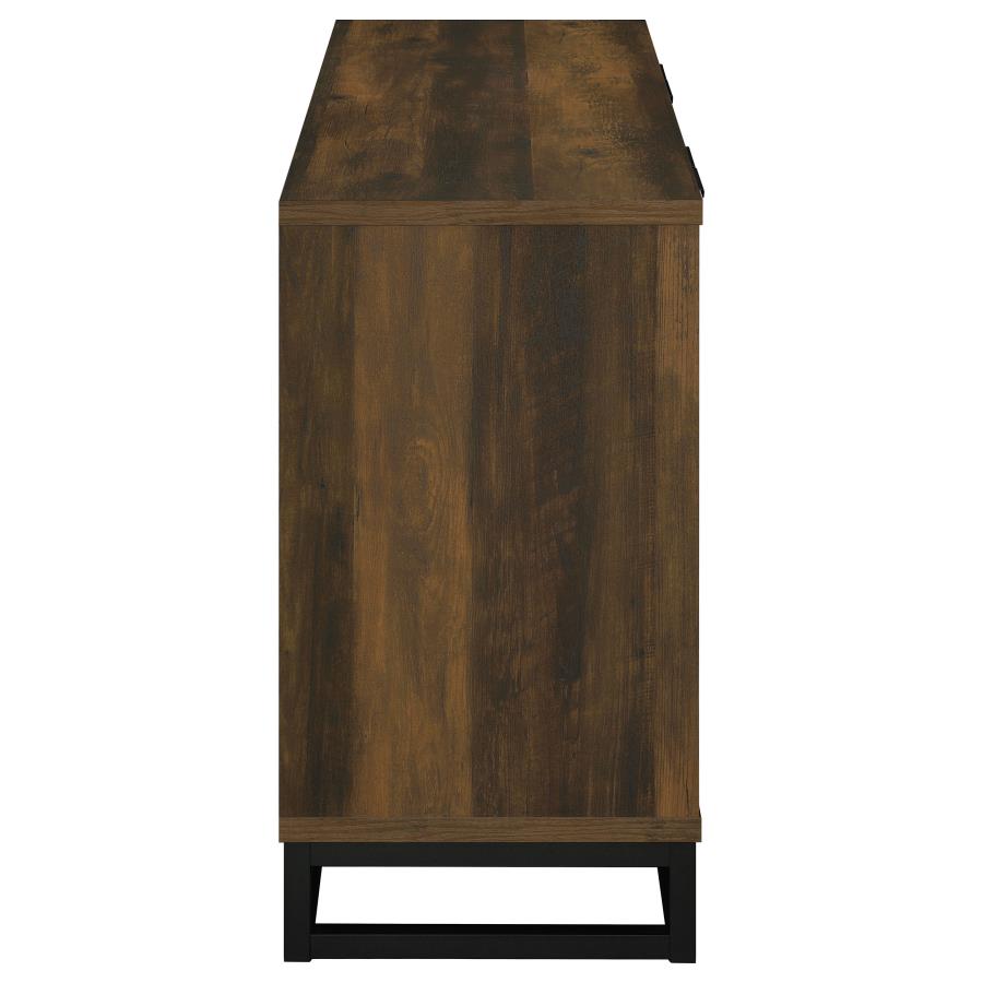 Ryatt 4-door Engineered Wood Accent Cabinet Dark Pine view 10