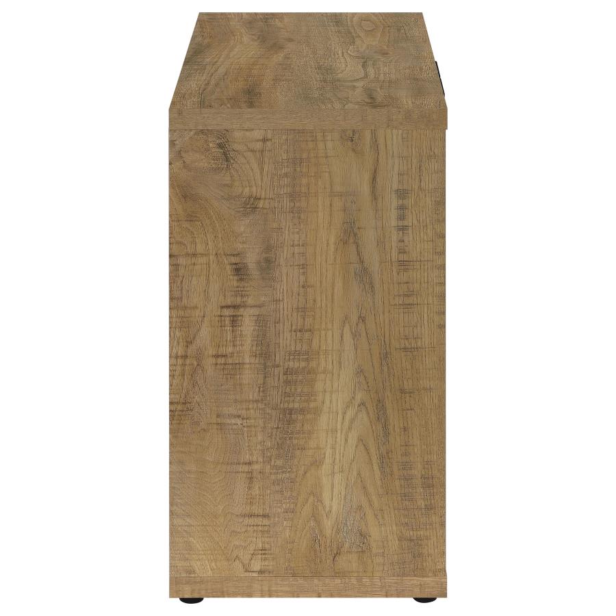 Pepita 2-door Engineered Wood Accent Cabinet Mango Brown view 9