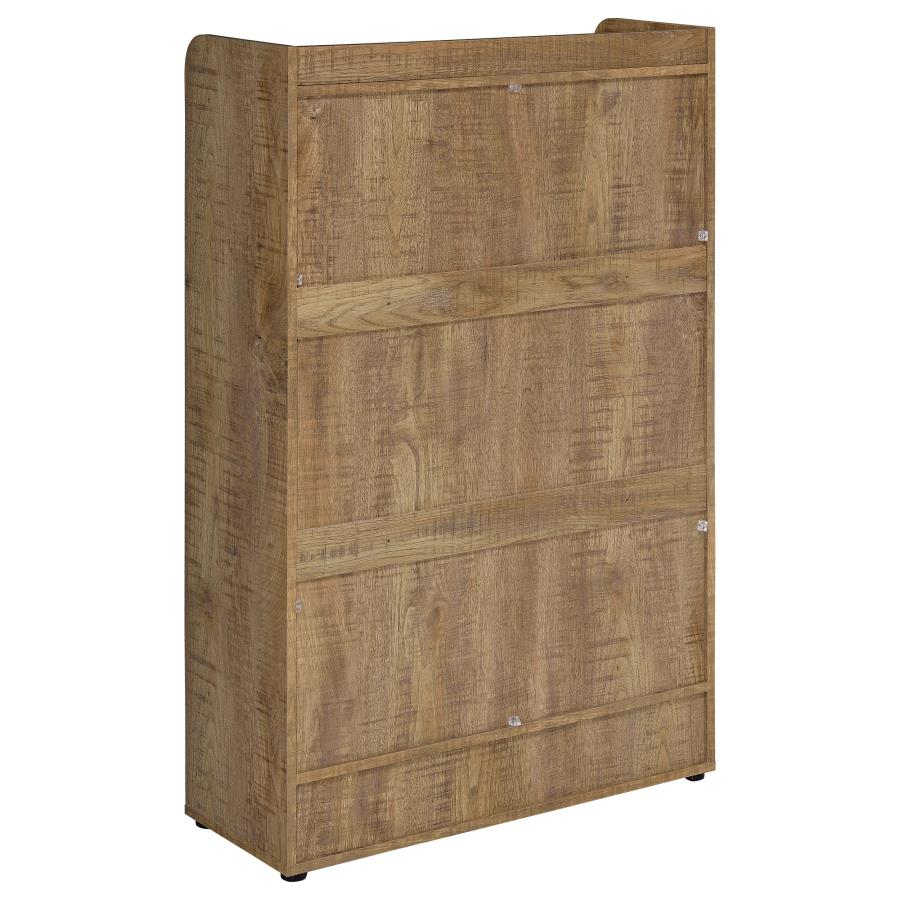 Denia 3-tier Engineered Wood Shoe Cabinet Mango view 8